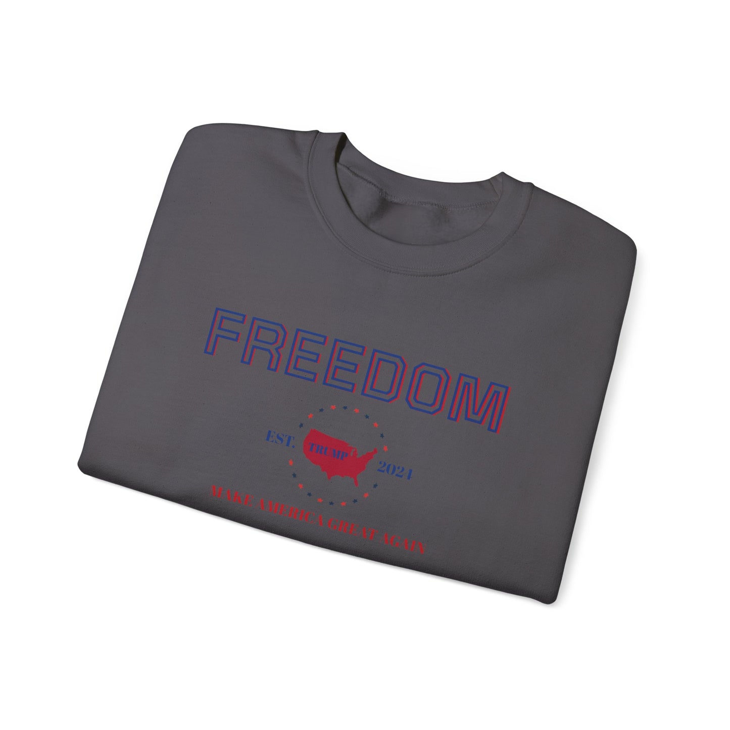 Freedom MAGA Crewneck Sweatshirt