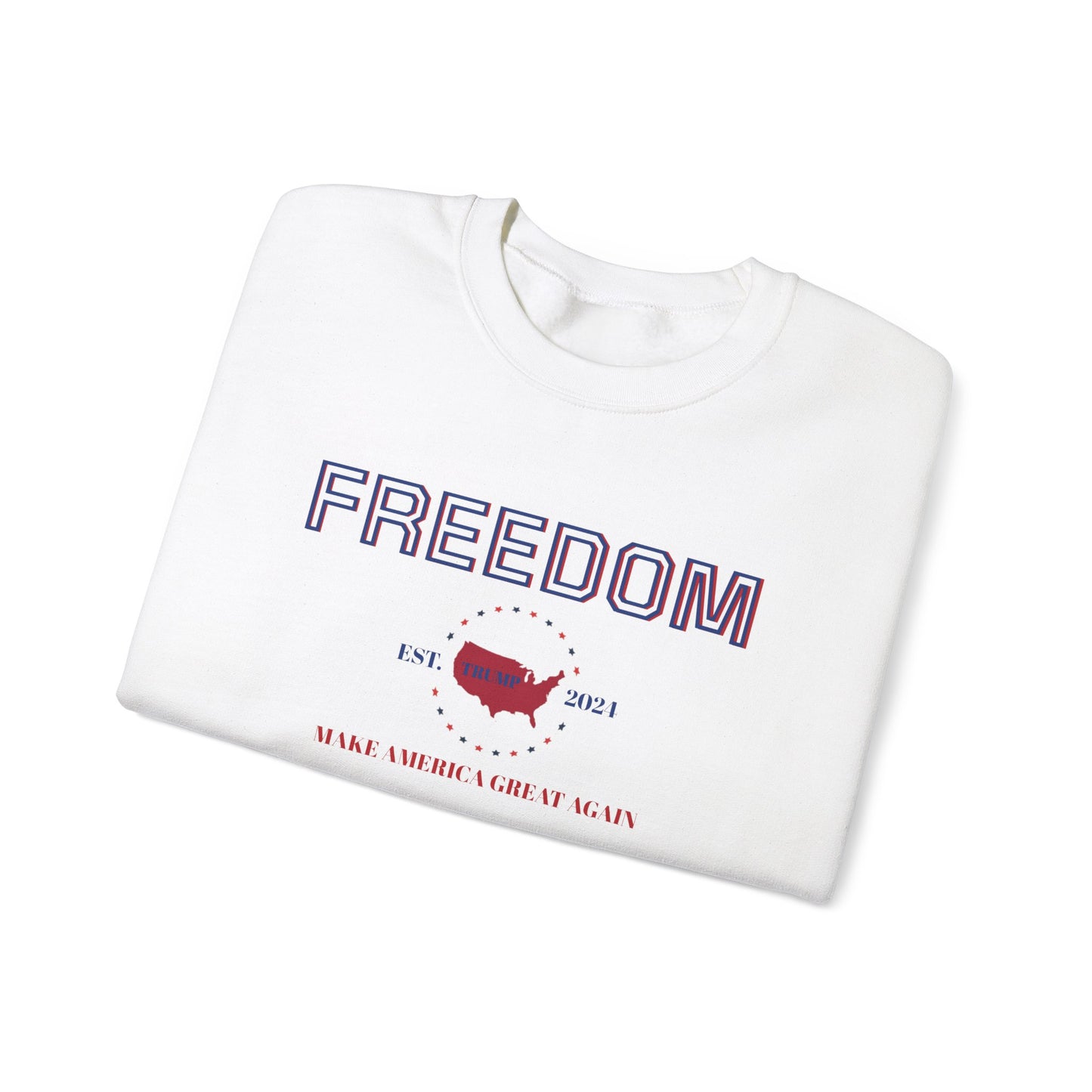 Freedom MAGA Crewneck Sweatshirt