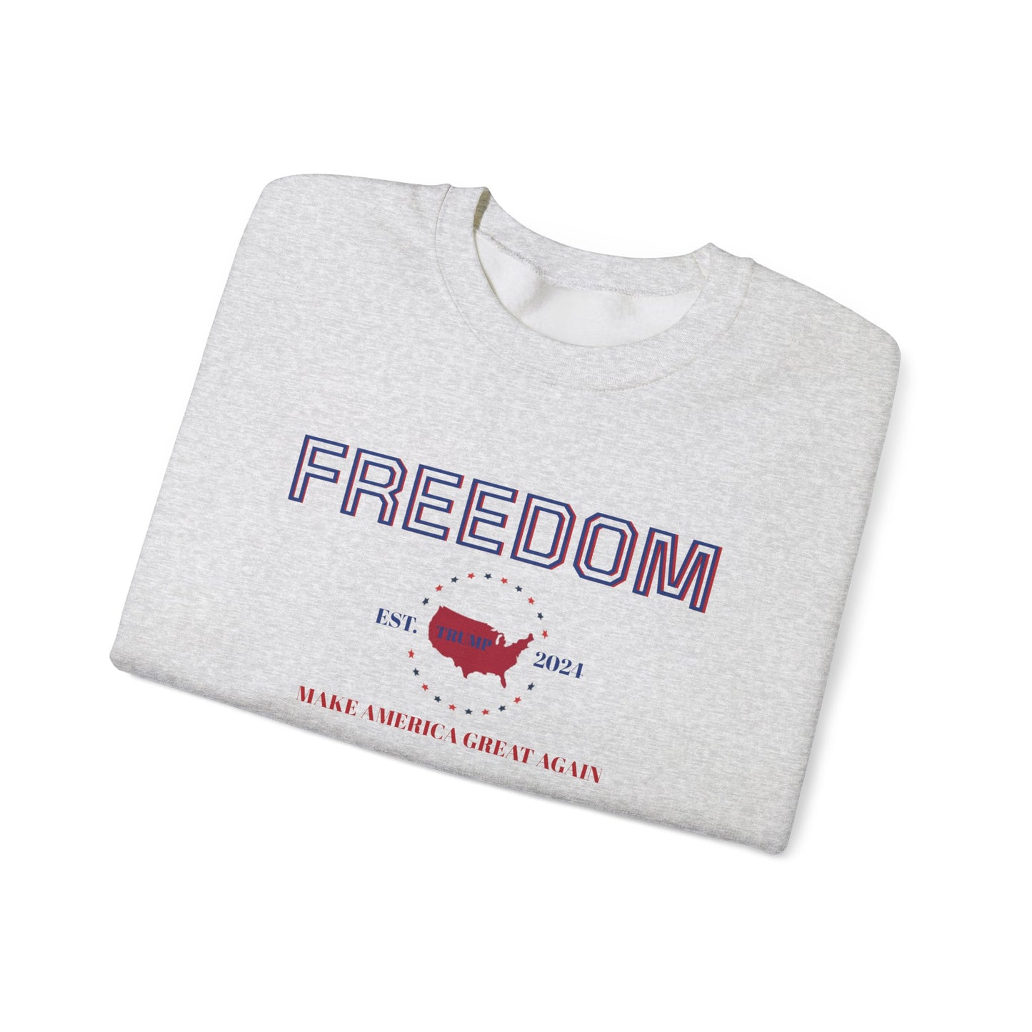 Freedom MAGA Crewneck Sweatshirt