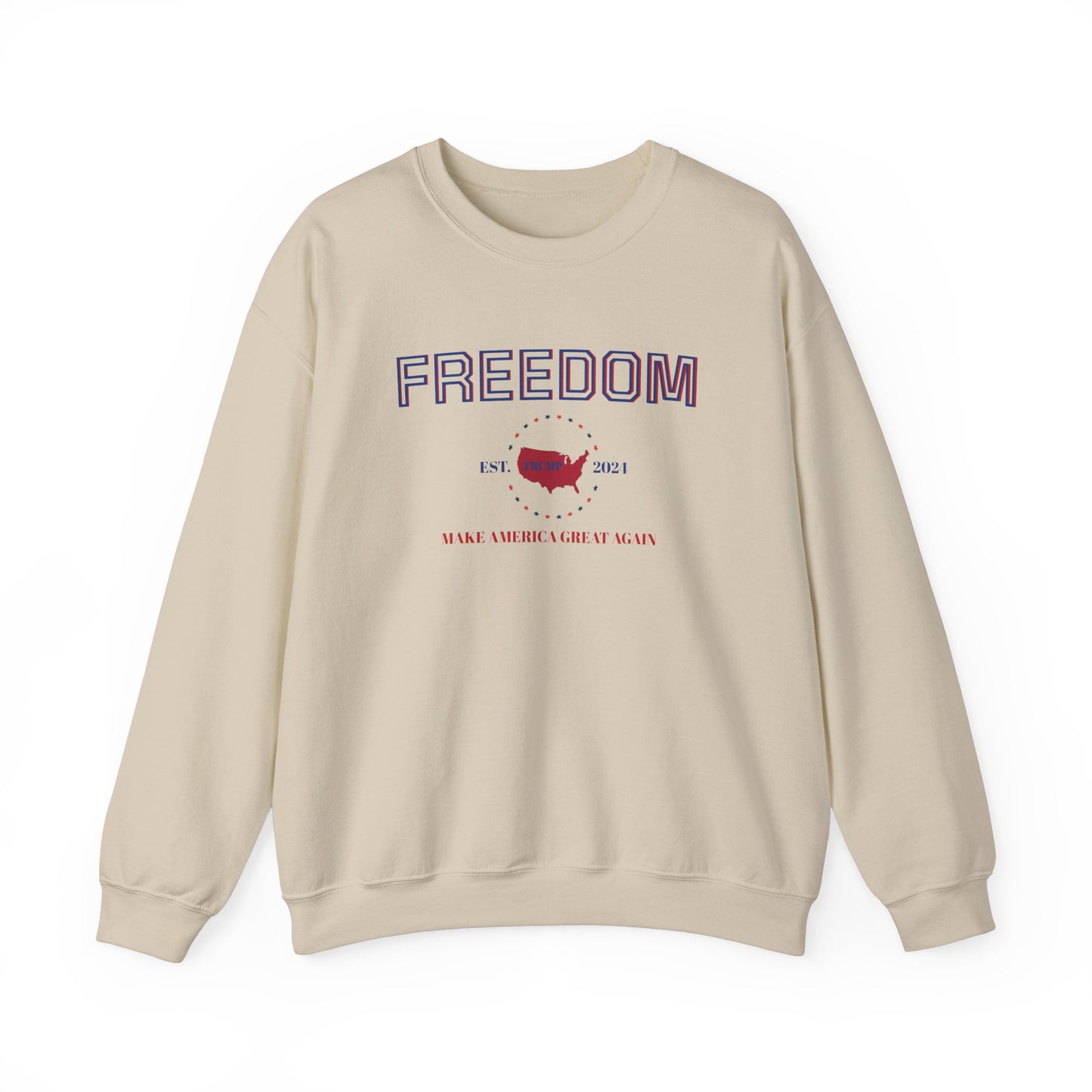 Freedom MAGA Crewneck Sweatshirt