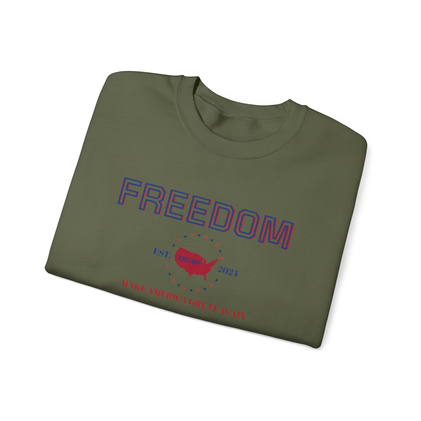 Freedom MAGA Crewneck Sweatshirt