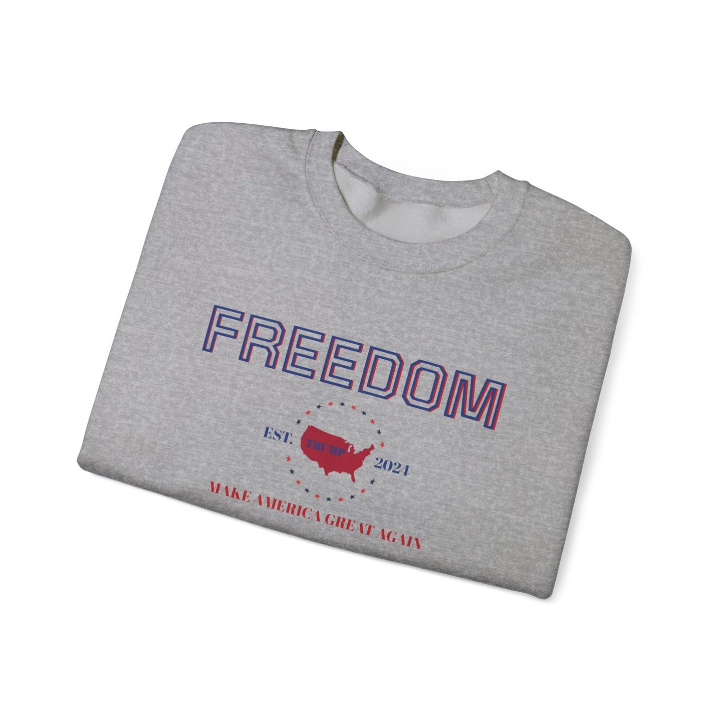 Freedom MAGA Crewneck Sweatshirt