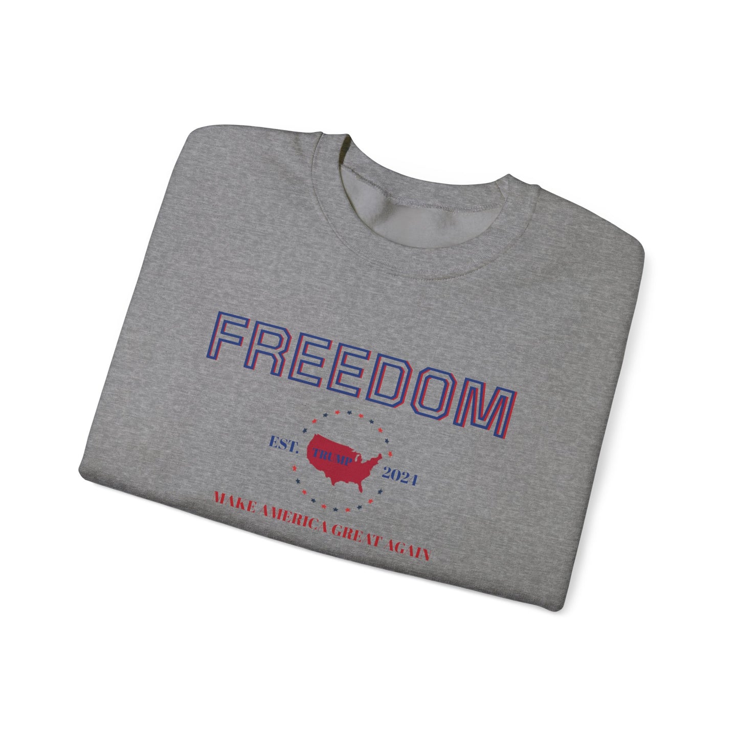 Freedom MAGA Crewneck Sweatshirt