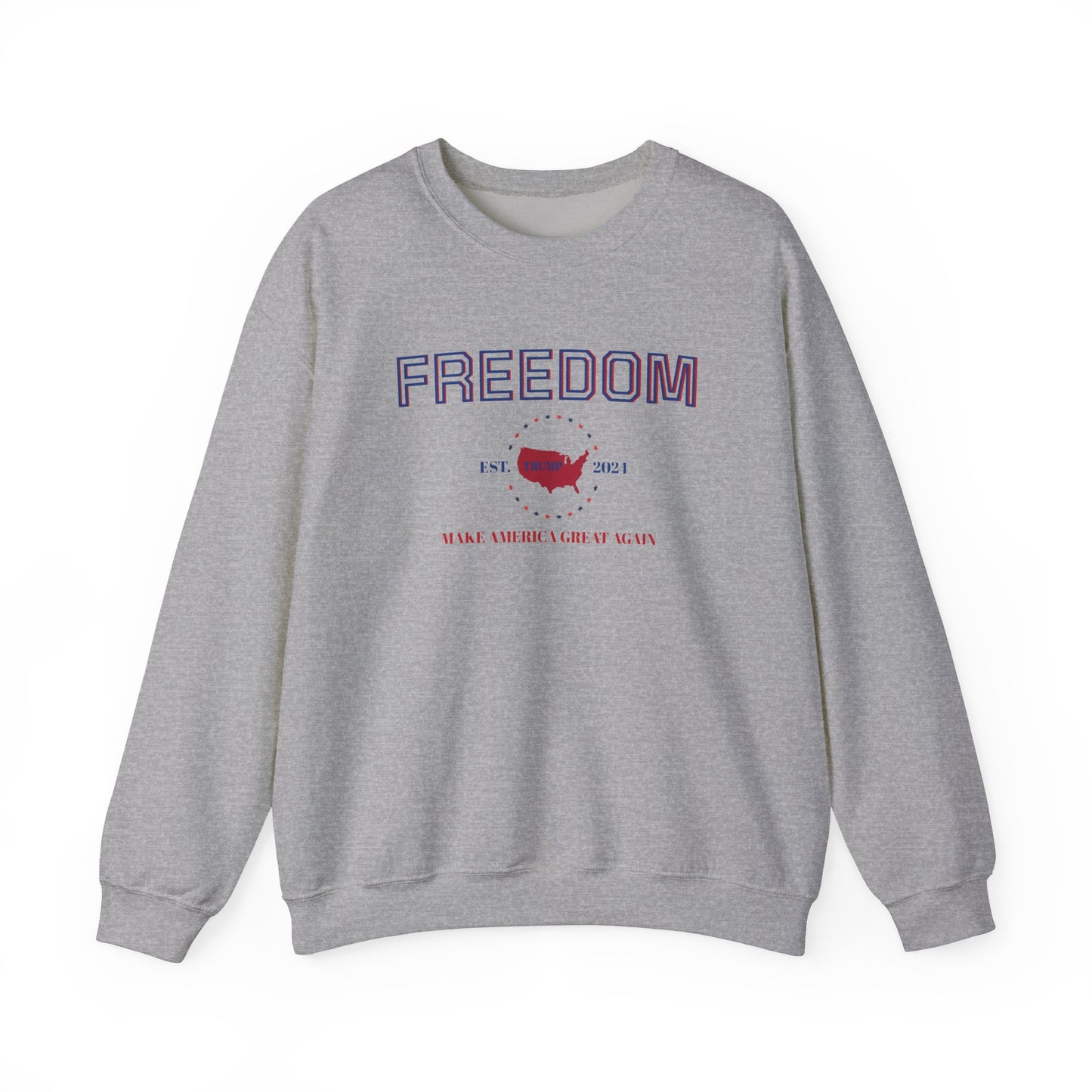 Freedom MAGA Crewneck Sweatshirt