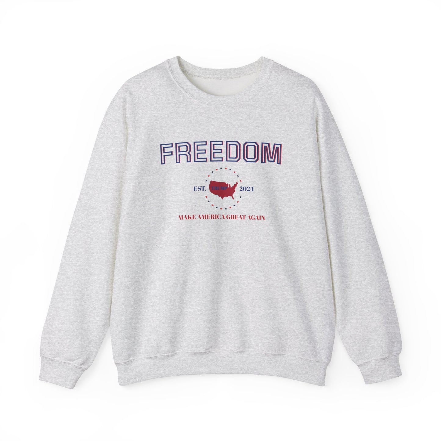 Freedom MAGA Crewneck Sweatshirt