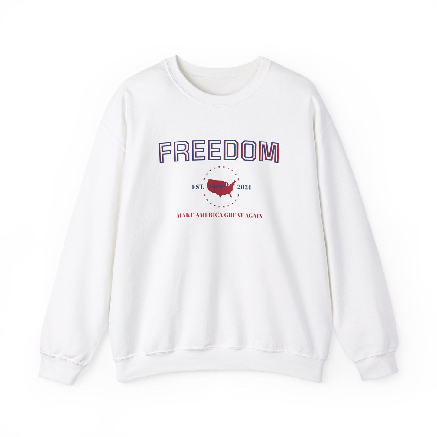 Freedom MAGA Crewneck Sweatshirt