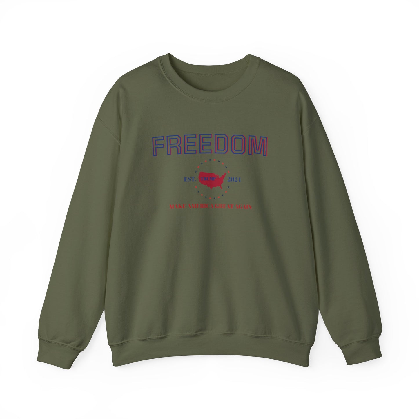 Freedom MAGA Crewneck Sweatshirt